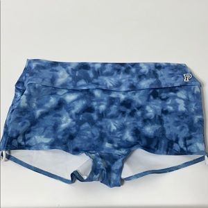 PINK Women Bathing Suit Bottom (Blue/White).
